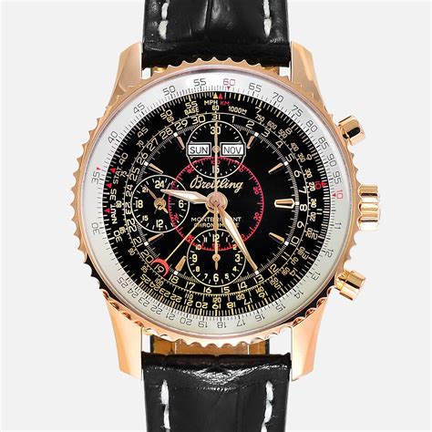 breitling navitimer montbrillant rose gold